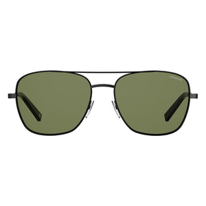 Polaroid Black Metal Sunglasses