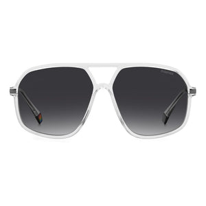 Polaroid Transparent Plastic Sunglasses