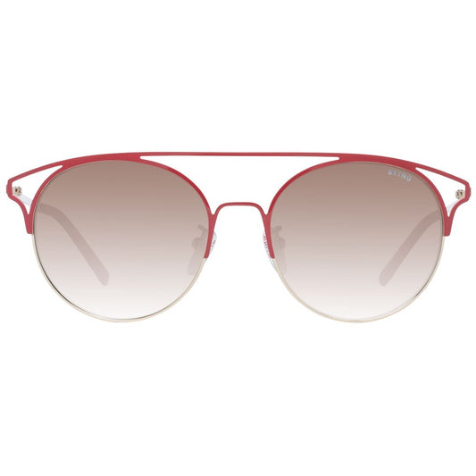 Sting Red Metal Sunglasses
