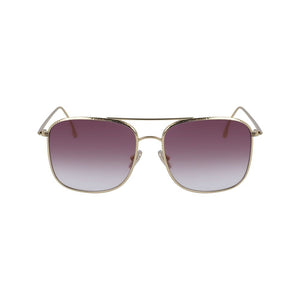 Victoria Beckham Gold Metal Sunglasses