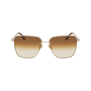 Victoria Beckham Gold Metal Sunglasses