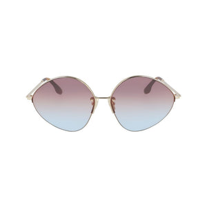 Victoria Beckham Gold Metal Sunglasses