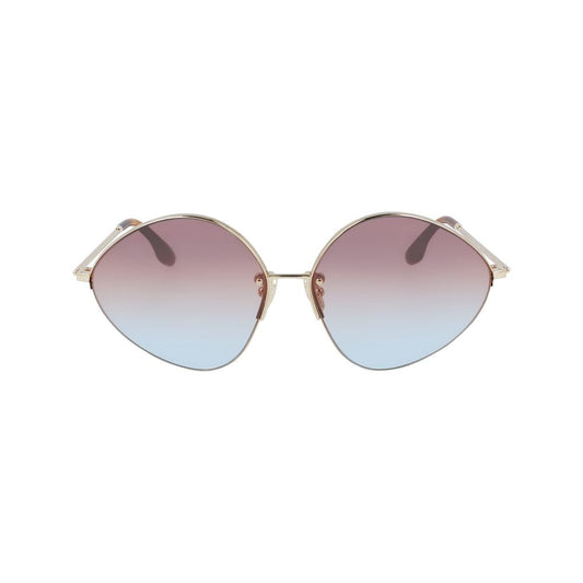 Victoria Beckham Gold Metal Sunglasses