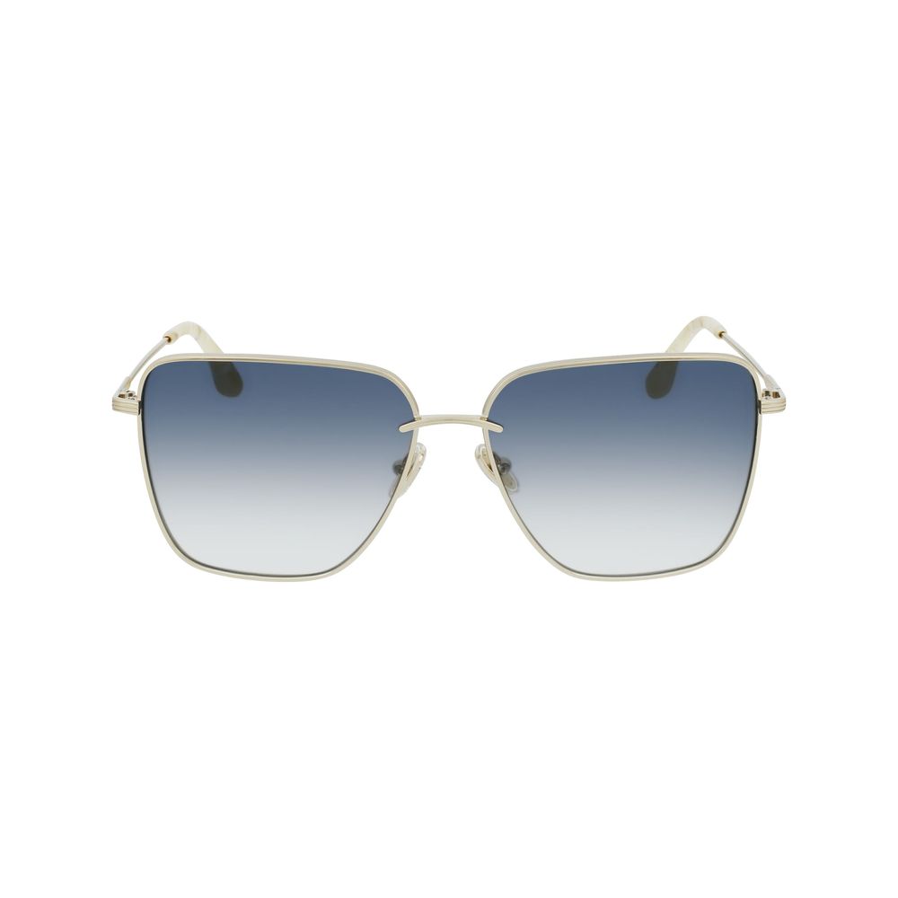 Victoria Beckham Gold Metal Sunglasses