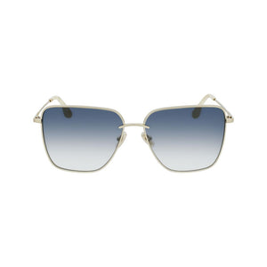 Victoria Beckham Gold Metal Sunglasses