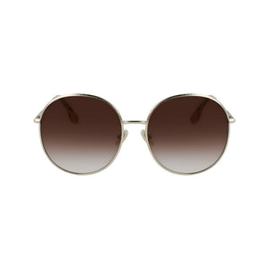 Victoria Beckham Gold Metal Sunglasses