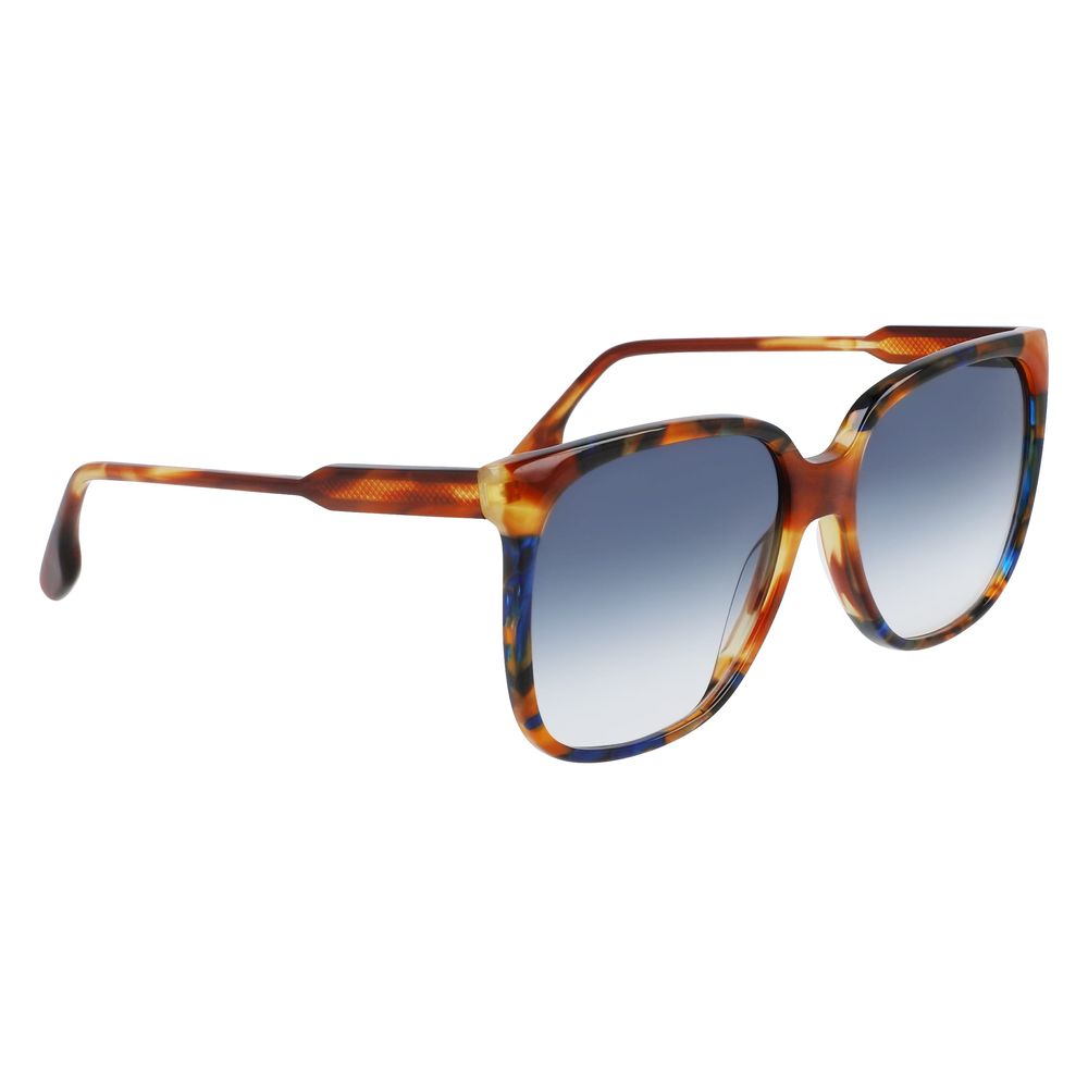 Victoria Beckham Brown Acetate Sunglasses