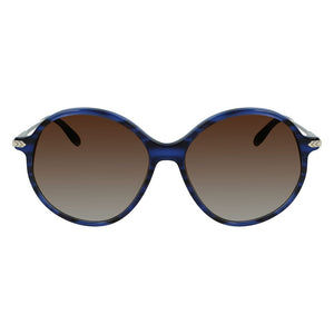 Victoria Beckham Blue Acetate Sunglasses