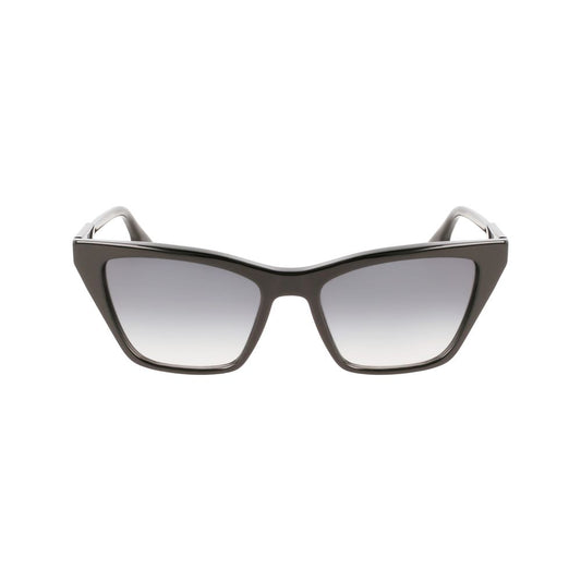 Victoria Beckham Black Acetate Sunglasses