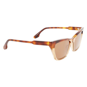 Victoria Beckham Brown Acetate Sunglasses
