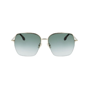 Victoria Beckham Gold Metal Sunglasses