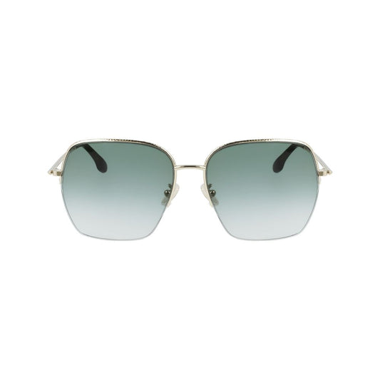 Victoria Beckham Gold Metal Sunglasses