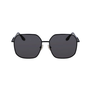 Victoria Beckham Black Metal Sunglasses
