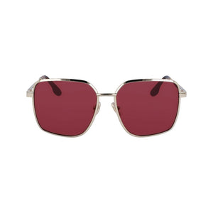 Victoria Beckham Gold Metal Sunglasses