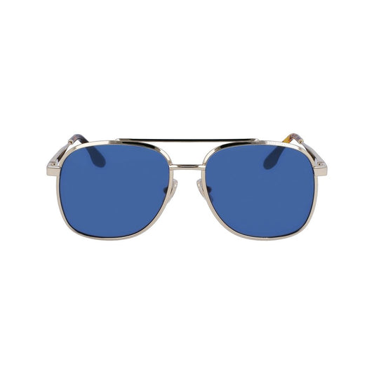 Victoria Beckham Gold Metal Sunglasses
