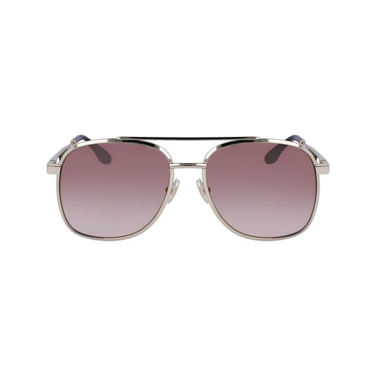 Victoria Beckham Gold Metal Sunglasses
