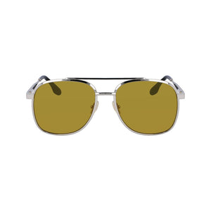 Victoria Beckham Gray Metal Sunglasses