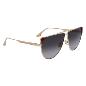 Victoria Beckham Brown Metal Sunglasses