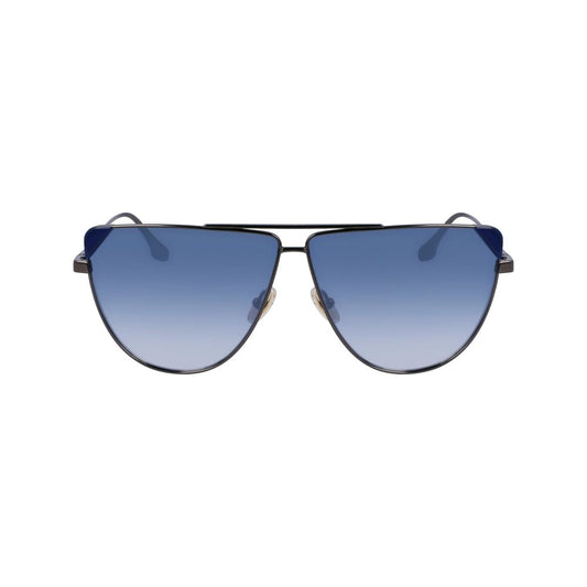 Victoria Beckham Blue Metal Sunglasses