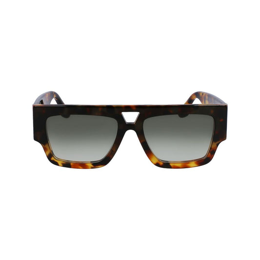 Victoria Beckham Brown Acetate Sunglasses