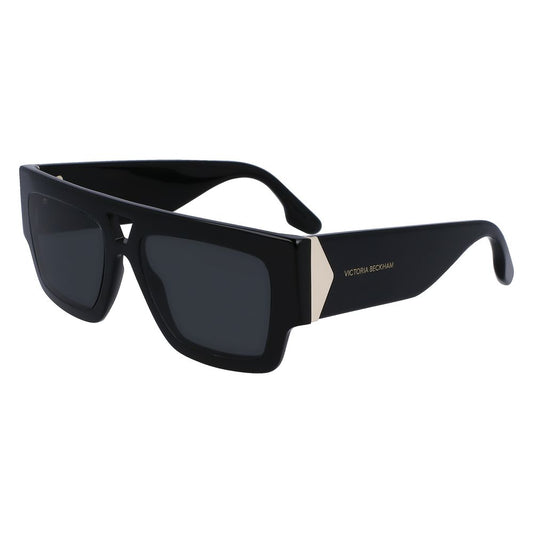 Victoria Beckham Black Acetate Sunglasses