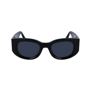 Victoria Beckham Black Acetate Sunglasses