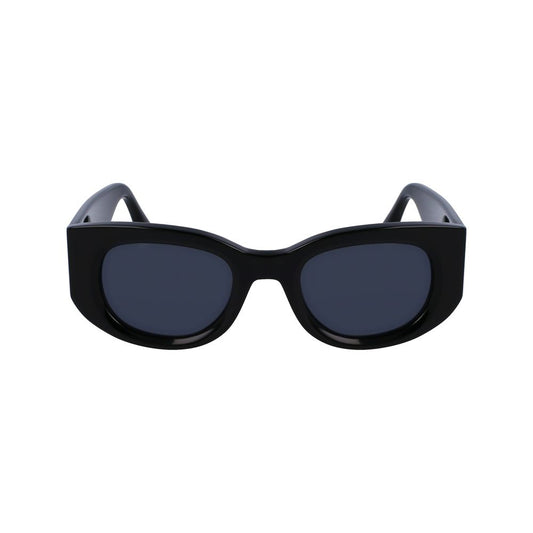 Victoria Beckham Black Acetate Sunglasses