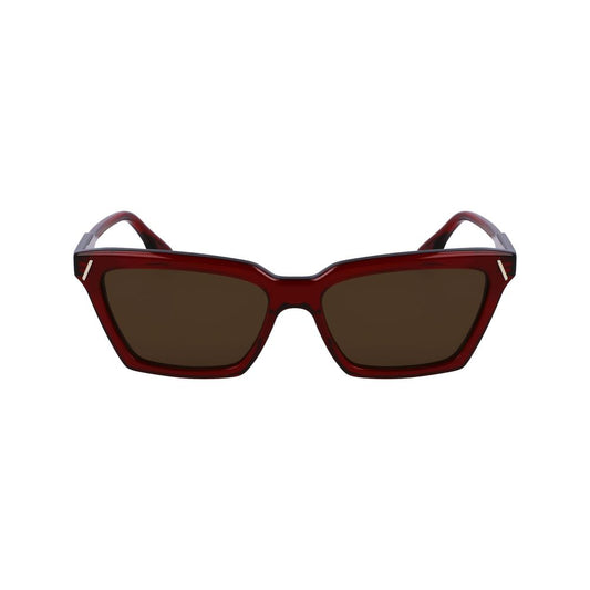 Victoria Beckham Red Acetate Sunglasses