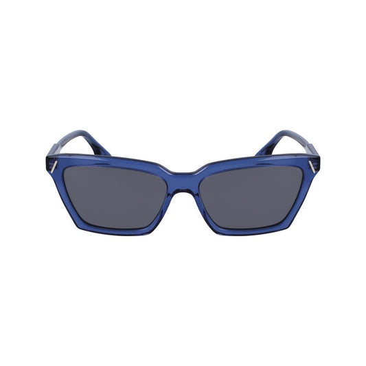Victoria Beckham Blue Acetate Sunglasses