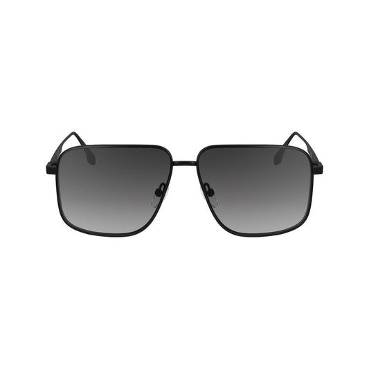 Victoria Beckham Black Metal Sunglasses