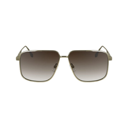Victoria Beckham Gold Metal Sunglasses