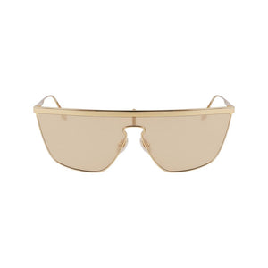 Victoria Beckham Gold Metal Sunglasses