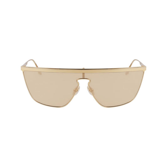 Victoria Beckham Gold Metal Sunglasses