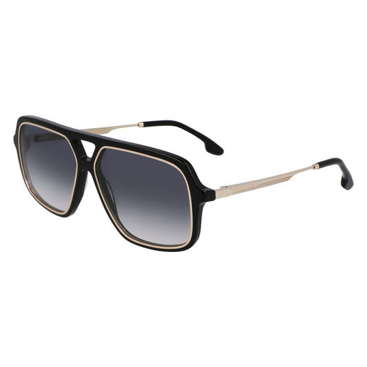Victoria Beckham Black Acetate Sunglasses