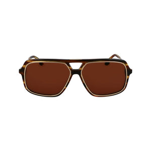 Victoria Beckham Brown Acetate Sunglasses