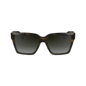 Victoria Beckham Brown Acetate Sunglasses
