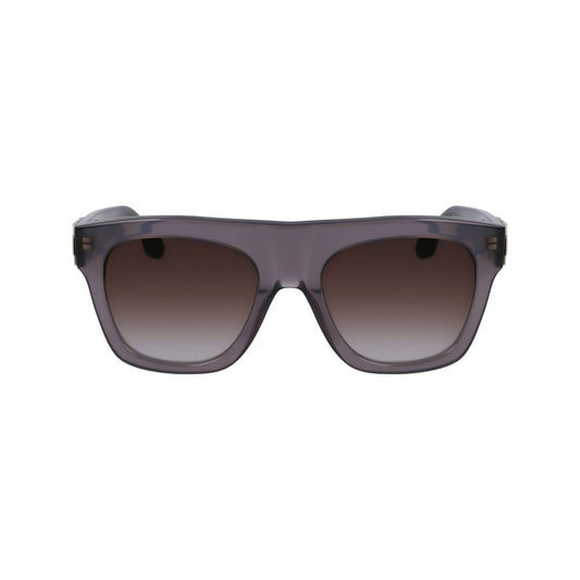 Victoria Beckham White Acetate Sunglasses