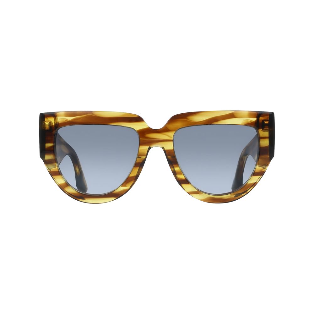 Victoria Beckham Brown Acetate Sunglasses