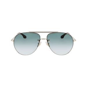Victoria Beckham Gold Metal Sunglasses