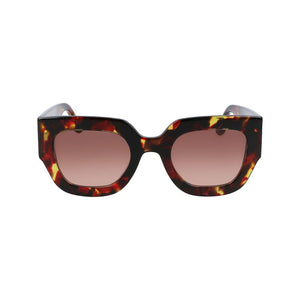Victoria Beckham Red Acetate Sunglasses