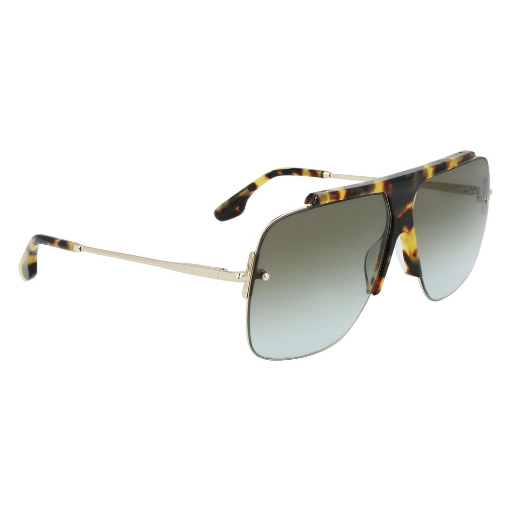 Victoria Beckham Brown Acetate Sunglasses