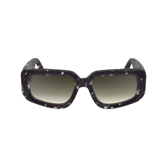 Victoria Beckham Black Acetate Sunglasses
