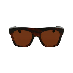 Victoria Beckham Brown Acetate Sunglasses