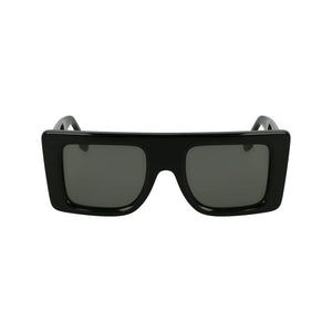 Victoria Beckham Black Acetate Sunglasses