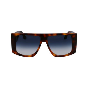 Victoria Beckham Brown Acetate Sunglasses