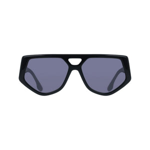 Victoria Beckham Black Acetate Sunglasses
