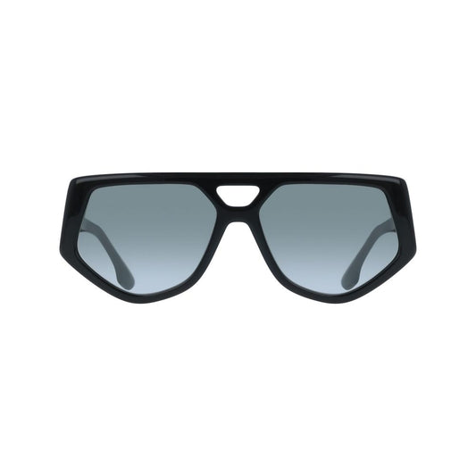 Victoria Beckham Green Acetate Sunglasses
