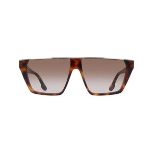 Victoria Beckham Brown Acetate Sunglasses