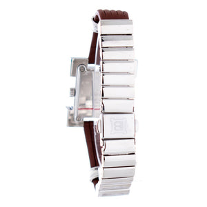 Laura Biagiotti Brown Leather Dress Watch