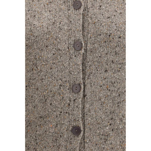 The Row Beige Cashmere Cardigan